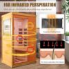 Infrared Sauna Room Single Room - Natural - Image 9