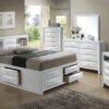 Marilla - Full Storage Bed - White - Image 3