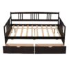 Full Size DayBed With 2 Drawers - Espresso - Image 2