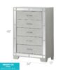 Madison - Chest - Silver Champagne - Image 7