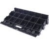 Heavy Duty Plastic 4" High Portable Automotive Curb Ramp For Cars & Wheelchairs Interlocking Design - Black - Image 8