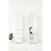Elise - Modular Wood Closet System With Mirror For Custom Storage Solutions - White - Image 6