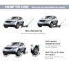 Heavy Duty Car Dolly Set, 6000Lbs Capacity, Metal Construction - Gray - Image 6