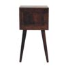 Mini 2 Drawer Nightstand - Walnut - Image 5
