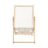 Bamboo Weaving Chair Set With Handwoven Rope For Patio And Living Spaces - Natural - Image 5
