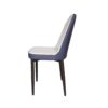 Modern Style Dining Chair (Set of 4), High Quality With Thick Cushions Metal Legs - White - Image 12