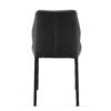 Dining Chairs Living Room Chair Modern Kitchen Armless Side Chair With Metal Legs (Set of 4) - Dark Gray - Image 10