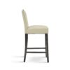 Barstools (Set of 2), Counter Height Upholstered Bar Stools For Kitchen Island - Beige - Image 8