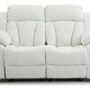 Reclining Loveseat For Relaxation - White - Image 2