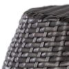 Outdoor Wicker Patio Side Table - Brown Multi - Image 8