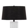 Petra - Contemporary Table Lamp (Set of 2) - Cream / Black - Image 5