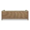 Georgia - Cane Tuxedo Sofa - Olive Green - Image 5