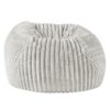 Sky Luxe - Minky Memory Foam Lounger - Dove Gray - Image 4