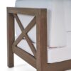 Brava - Modern Club Chair With Water Resistant Cushions - Gray / White - Image 11
