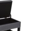 Lomond - Storage Ottoman Bench - Stone Gray - Image 3