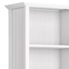 Acadian - 5 Shelf Bookcase - White - Image 4