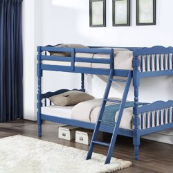 Homestead - Twin Twin Bunk Bed - Dark Blue