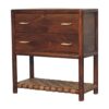 Regency - Woven 2 Drawer Nightstand - Brown - Image 3