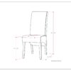 Avalon - Deluxe Parson Dining Chair (Set of 2) - Dove Gray - Image 2