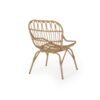Monsoon Outdoor Accent Chair With Open Weave Design - Light Brown - Image 6