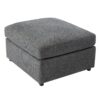 Sectional Sofa Modular Sofa U - Shaped Sofa Couch Sofa Bed L - Shaped Sofa With A Movable Ottoman And Two USB Ports For Living Room - Gray - Image 21