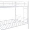 Full Over Full Metal Bunk Bed - White - Image 5