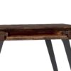 Lowry - Small Desk - Distressed Charcoal Brown - Image 3