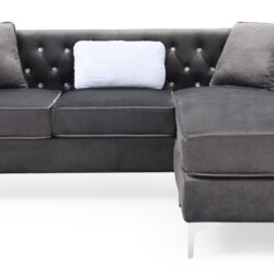 Paige - Sofa Chaise - Gray