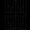 4 Pack Metal Garden Rustproof Trellis For Climbing Plants, Outdoor Flower Support - Black - Image 11
