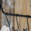 Laundry Rack With Accordion Design - Brown / Black - Black Brown - Image 14