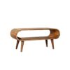 Amaya - Nordic Style Coffee Table - Oak - Image 4