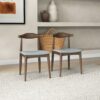 Destiny - Dining Chairs (Set of 2) - Gray - Image 3