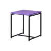 GT - 3 Piece Carbon Fiber Wrap Coffee Table And End Table (Set of 3) - Violet - Image 3