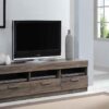 Alvin - TV Stand - Rustic Oak - Image 6