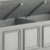 Amherst - Entryway Storage Bench - Fog Gray - Image 7