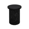 Coffee Table (Set of 2), Round Coffee Table, Modern Side Tables Accent End Table For Living Room - Black - Image 11