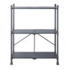 Cordelia - Hand-Brushed Console Table - Black / Bronze - Image 2