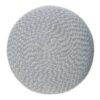 Bayley - Round Braided Pouf - Blue / Natural - Image 2