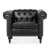 1 Seater Sofa - Black - Image 7