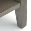 Acadian - Narrow Side Table - Farmhouse Gray - Image 4