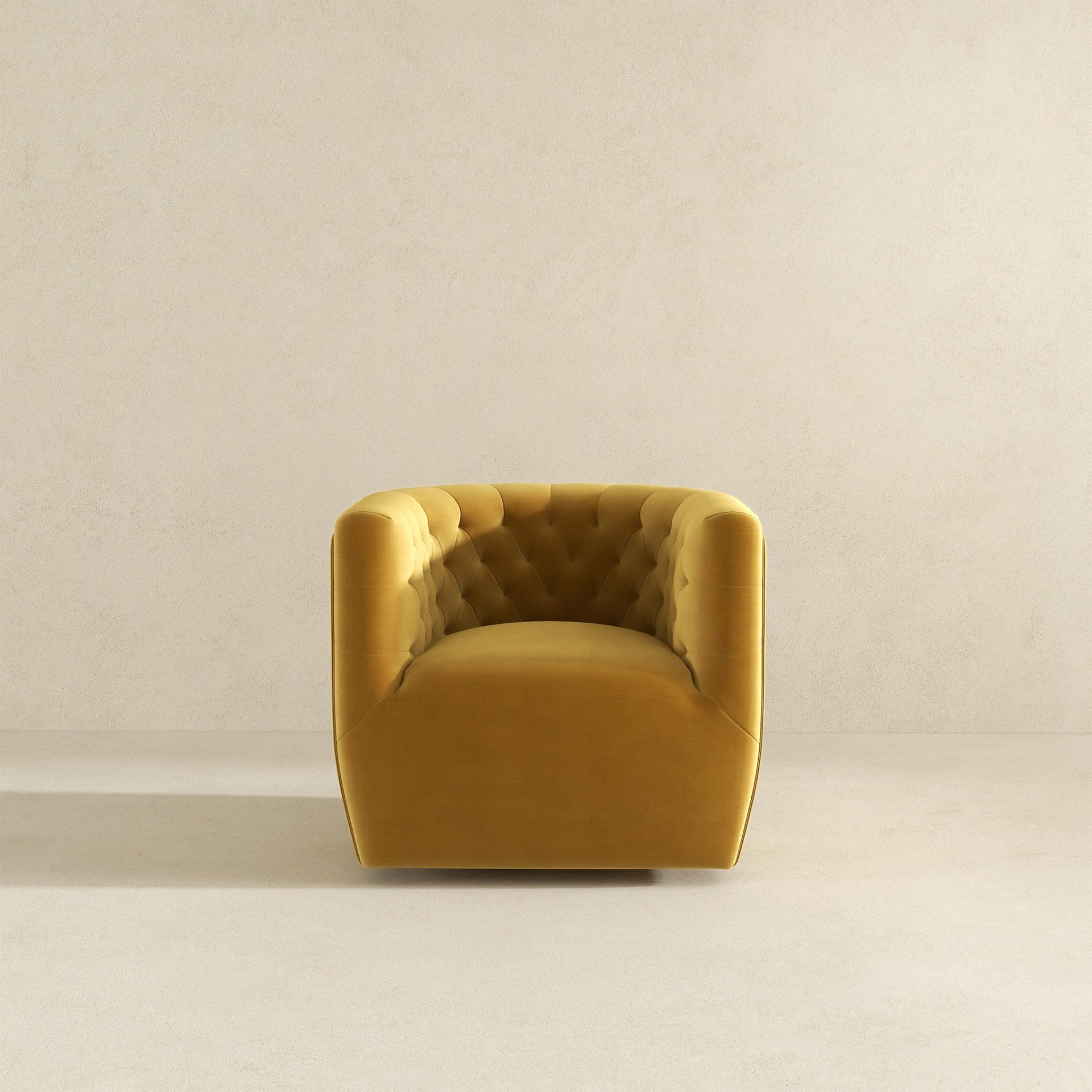 Delaney - Swivel Chair - Gold - Image 6