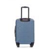 20" Carry On Luggage Lightweight Suitcase, Spinner Wheels - Blue - Image 7
