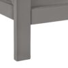 Accent End Table, 2 Tier, Storage Drawer, Transitional - Gray - Image 8