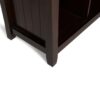 Acadian - 8 Cube Storage Sofa Table - Brunette Brown - Image 2