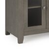 Cosmopolitan - Wide TV Media Stand - Farmhouse Gray - Image 6