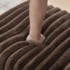 Mini Loveseat With Adjustable Backrest - Brown - Image 12
