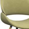 Malden - Bentwood Dining Chair - Acid Green / Light Brown - Image 4