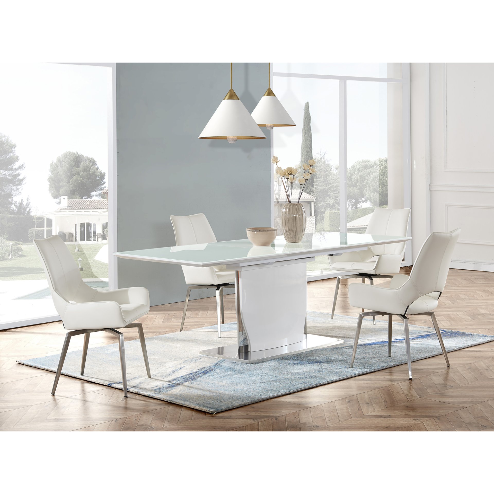 Audi - Dining Table - White - Image 17