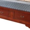 Louis Phillipe - Queen Storage Bed - Cherry - Image 2