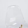 Dining Chair, Metal Leg, Plastic Seat (Set of 4) - Gold / Transparent - Image 3